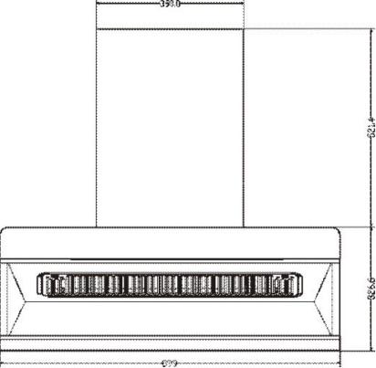 Moda Paradise - 90 Ventilation Chimney by Moda : Colours available: Black 1 1