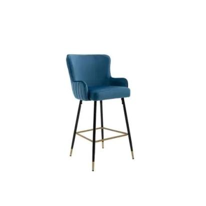 Livin Styles Rajesh Blue Color Nolen Bar Stool by Livinstyles : Colours available: CadetBlue 2 2
