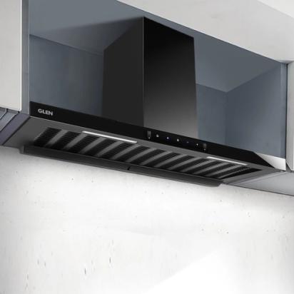 Glen Under Cabinet Auto Clean Filter less Kitchen Chimney with Motion Sensor 90cm, 1400 m3/h (CH6052UCAC90)