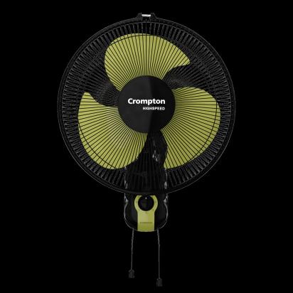 Crompton Highspeed Torpedo Wall Mounted Fan - 12 Inch by Crompton : Colours available: Black 6 1