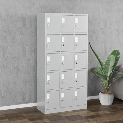 Nilkamal Magna 15 Personal Locker (Grey) by Nilkamal : Colours available: Grey