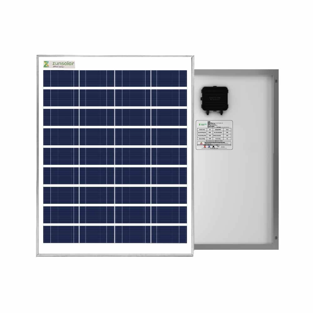 Zunpulse zunsolar 10 watt 12 volt polycrystalline solar panel by Zunpulse