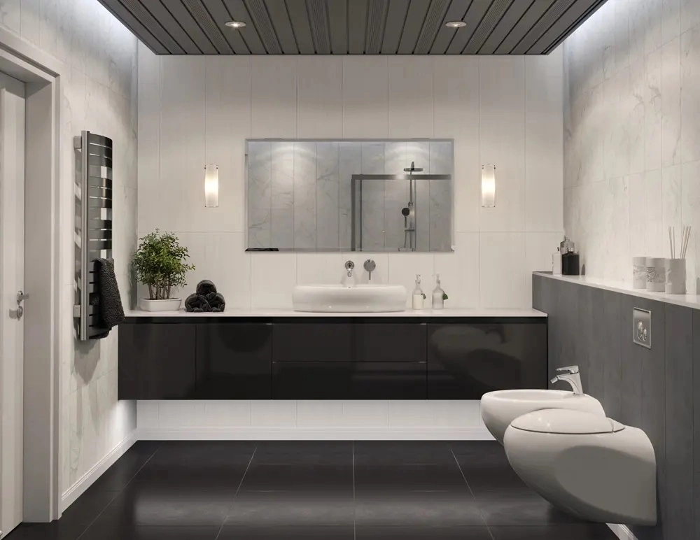 Vox Soffit - Graphite Panel by Vox : Colours available: Graphite 2 2