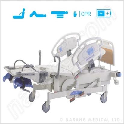 Narang Medical HF1928 : Labour Delivery Recovery Bed by Narang Medical Limited : Colours available: White
