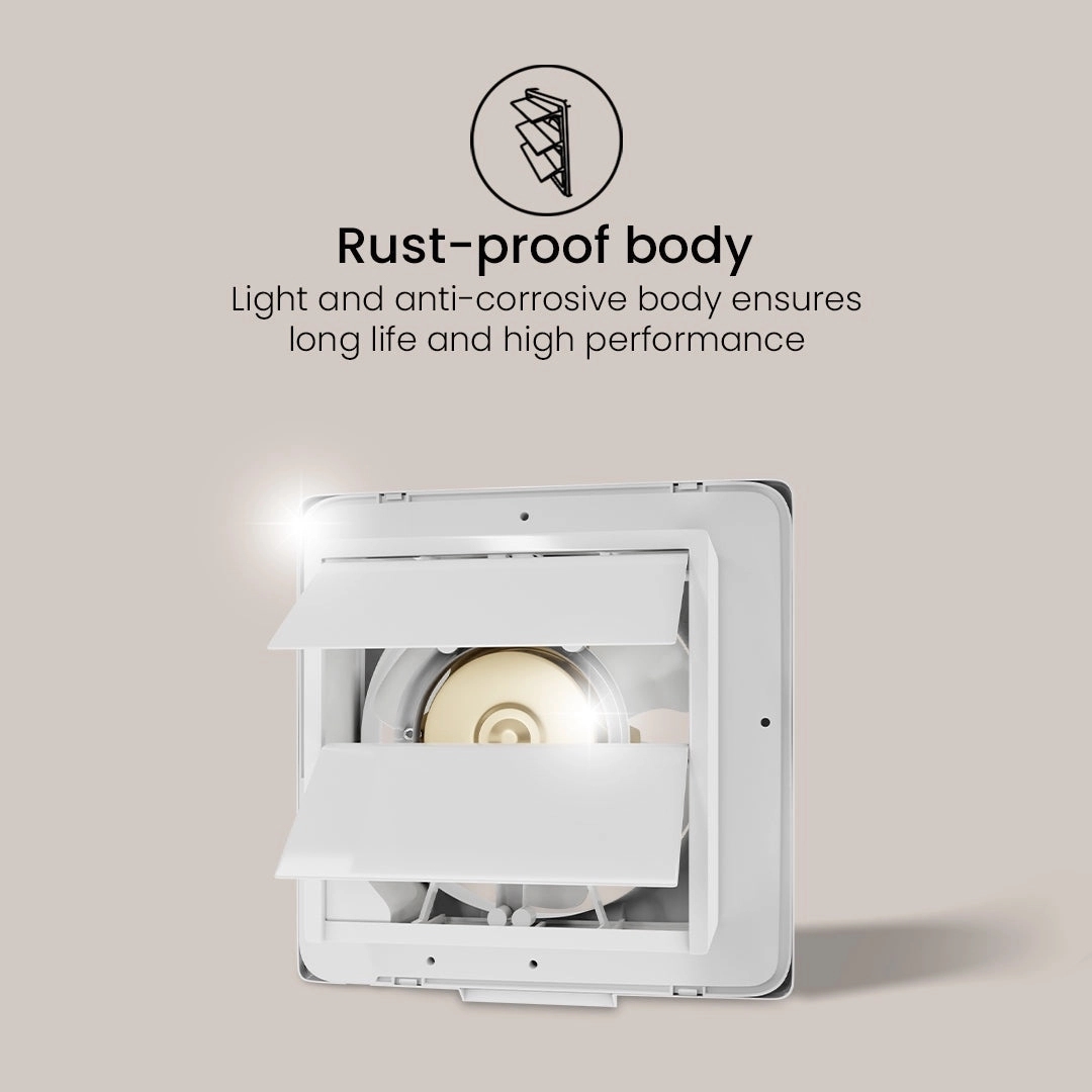 Crompton Briskair Neo Exhaust Fan - 280 CMH by Crompton : Colours available: White 1 2