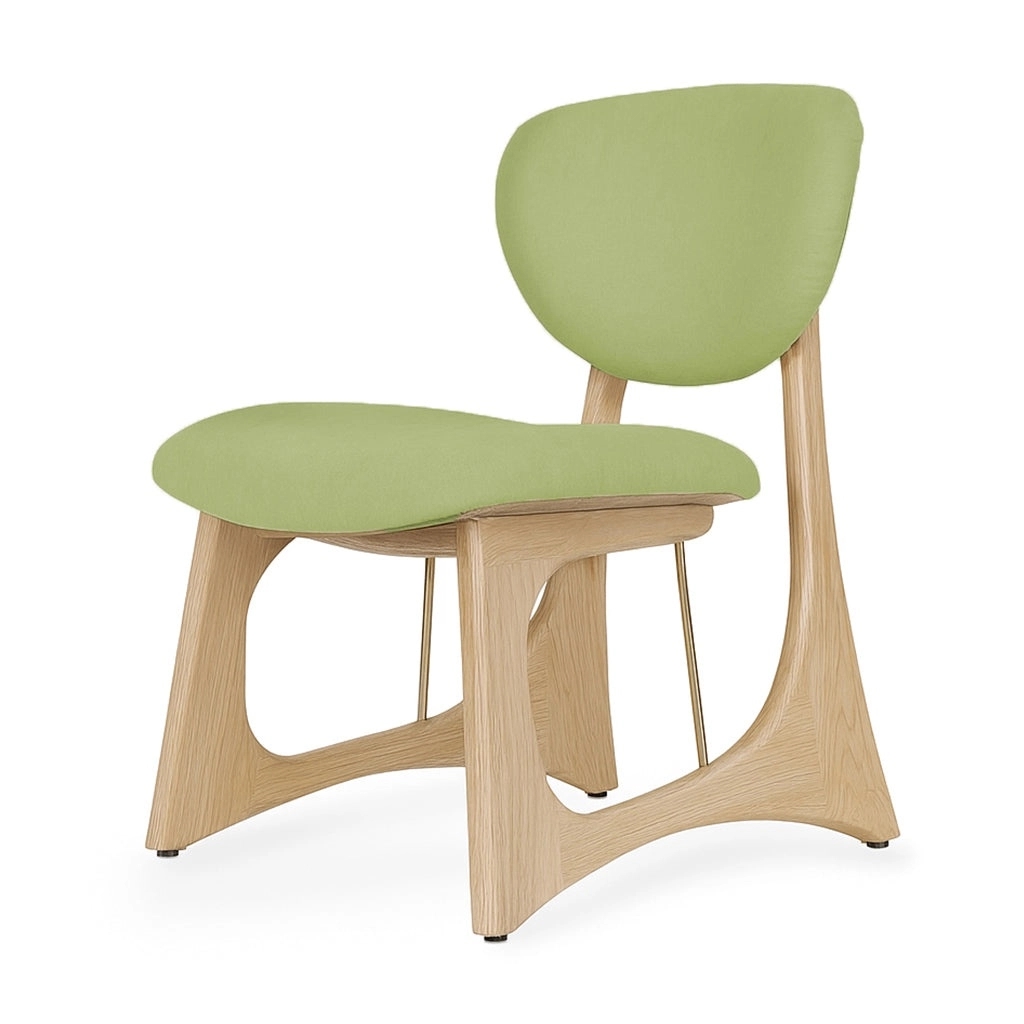 Alankaram Kivrik - Ash/Oak/Beech Dining Chair by Alankaram : Colours available: YellowGreen 2 1