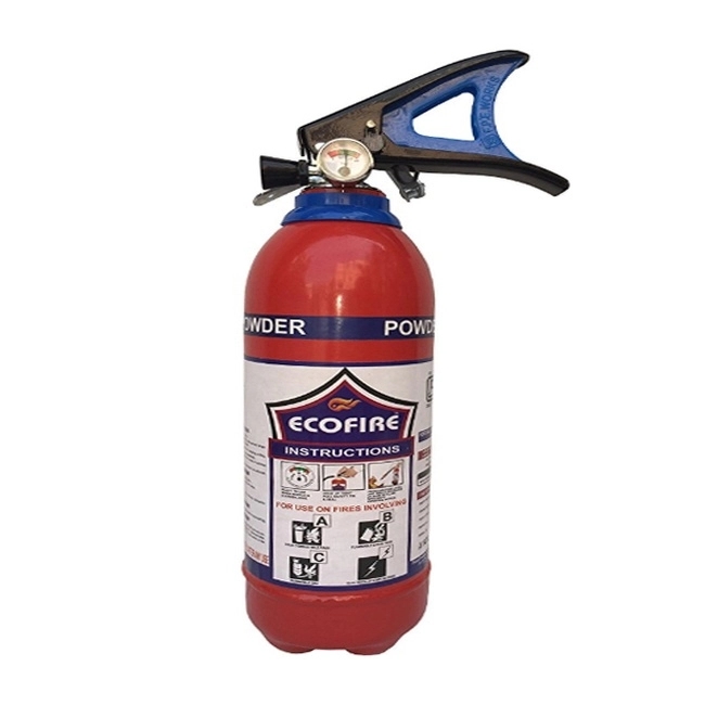Ecofire Clean Agent (HCFC123) Based Fire Extinguisher – 2 Kg by Eco Fire for Home : Colours available: Red