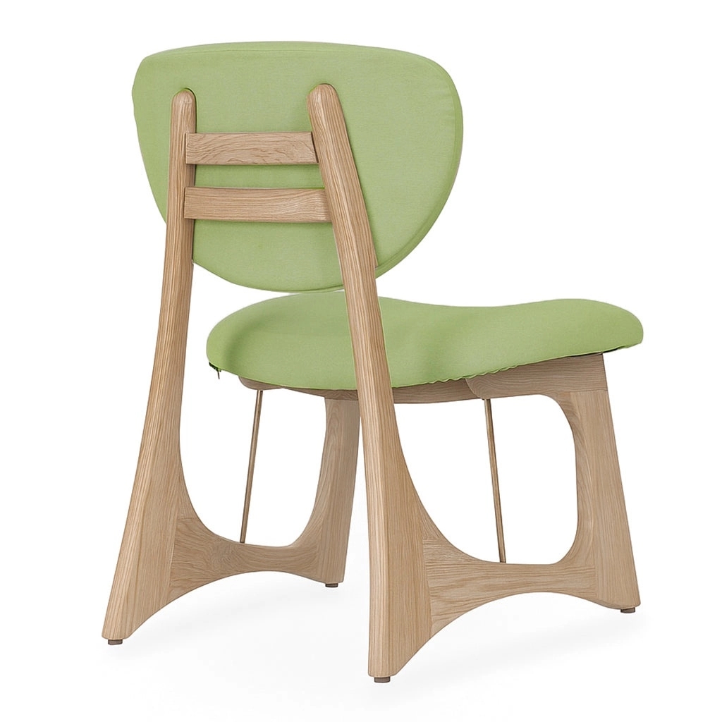 Alankaram Kivrik - Ash/Oak/Beech Dining Chair by Alankaram : Colours available: YellowGreen 1 2