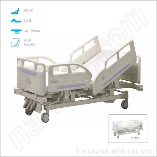 Narang Medical HF1134A : ICU Bed Manual 3 Function by Narang Medical Limited : Colours available: White