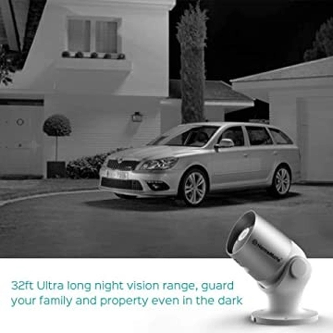 Homemate WiFi Smart Outdoor Camera by Homemate : Colours available: White 1 1