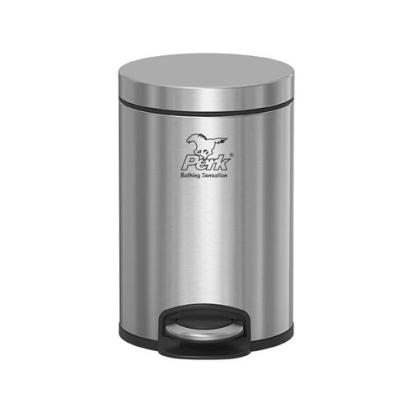 Perk Serene Dustbin 12 Litre - Matt Steel 1