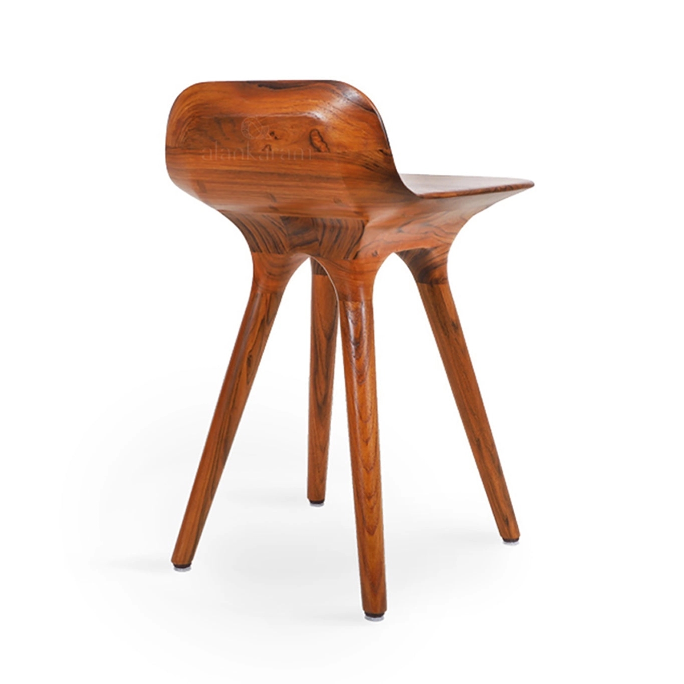 Alankaram Inalt Teak Dining Chair by Alankaram : Colours available: Brown 1 2