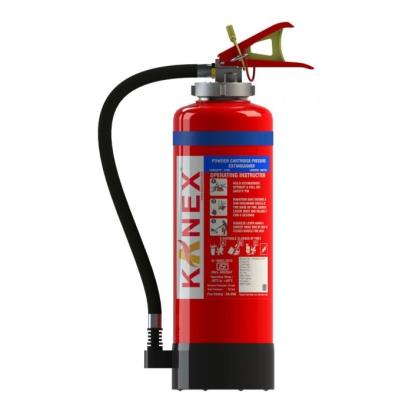 Kanex 9 Kg Abc Fire Extinguisher (Map 50 Based Cartridge Operated) by Kanex : Colours available: Red