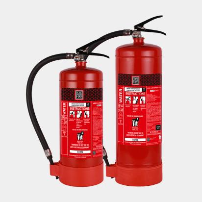 Ceasefire Water Portable Extinguishers (Jet Model) by Ceasefire : Colours available: Red
