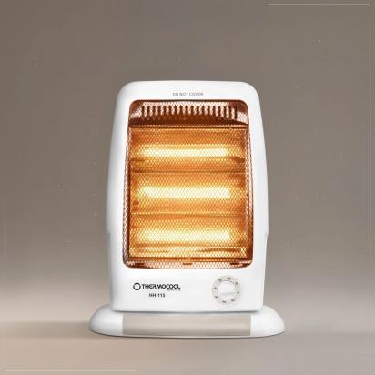 Thermocool Halogen Heater HH-115 by Thermocool : Colours available: White