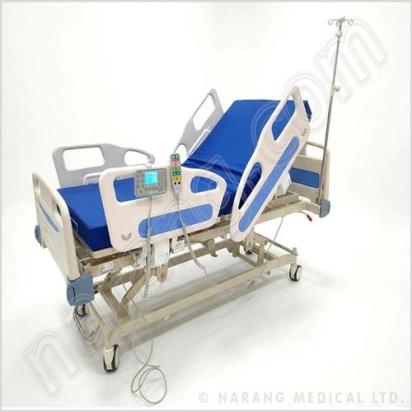 Narang Medical HF1052B : ICU Patient Bed With Mattress by Narang Medical Limited : Colours available: White