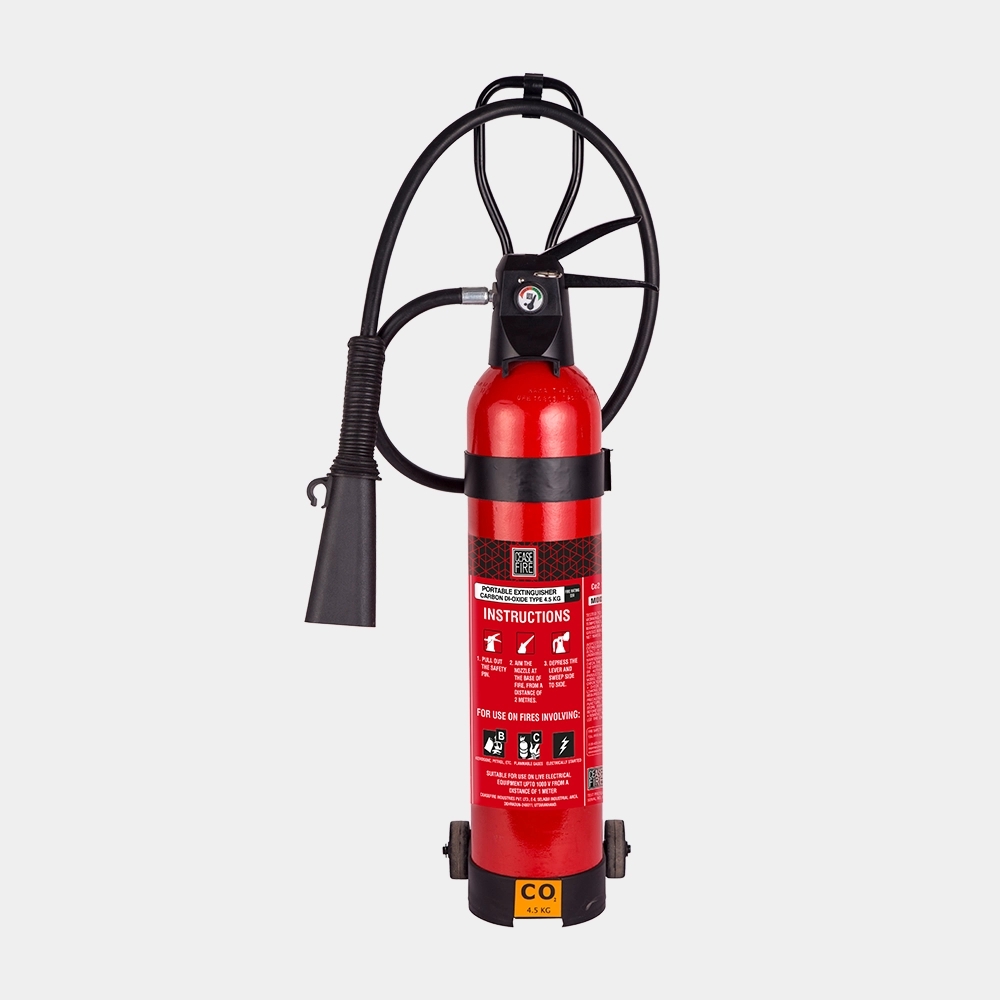 Ceasefire Portable CO2 Fire Extinguishers (Stored Pressure) by Ceasefire : Colours available: Red 2 4