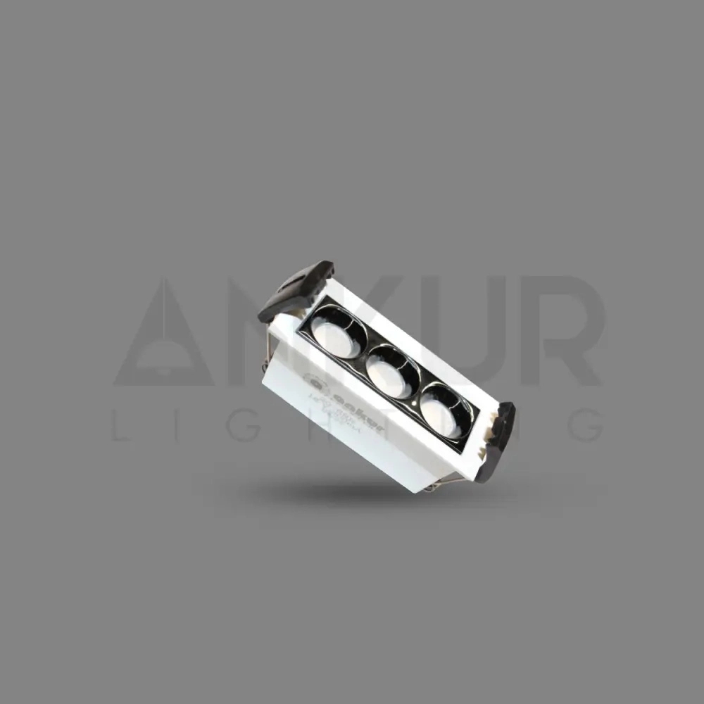 Ankur Dazzle Linear Blade Recessed Led Light - 3Light by Ankur 1 1