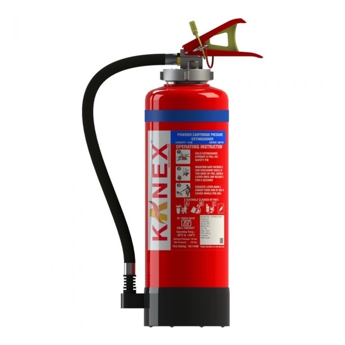 Kanex 9 Kg Abc Fire Extinguisher (Map 90 Based Cartridge Operated) by Kanex : Colours available: Red