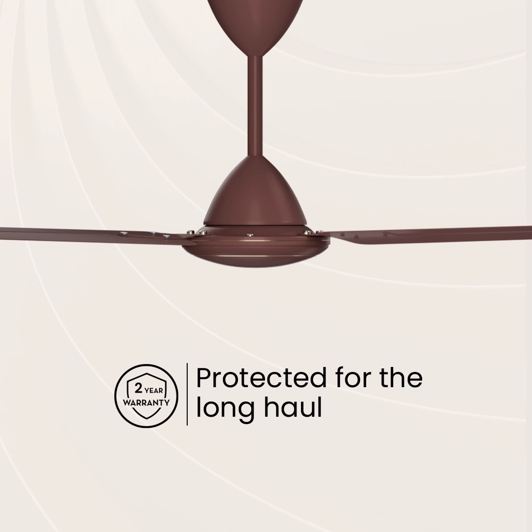 Crompton High Speed Dasher | Star Rated Ceiling Fan by Crompton : Colours available: Brown 4 3