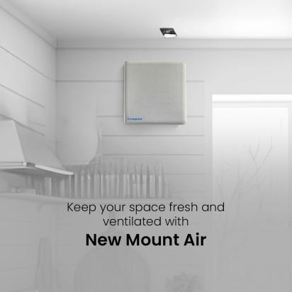 Crompton New Mount Air Exhuast Fan - Ivory by Crompton : Colours available: Ivory 7 6
