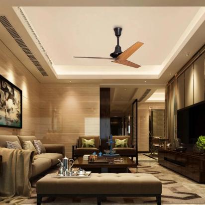 White Teak Espresso Morning Ceiling Fan by White Teak : Colours available: Brown