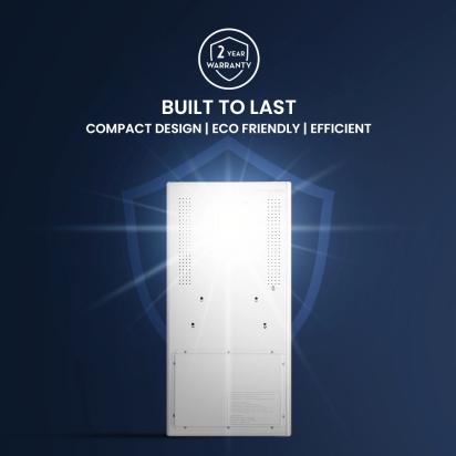 Crompton Soniva_40W - Solar Street Light by Crompton : Colours available: White 2 2