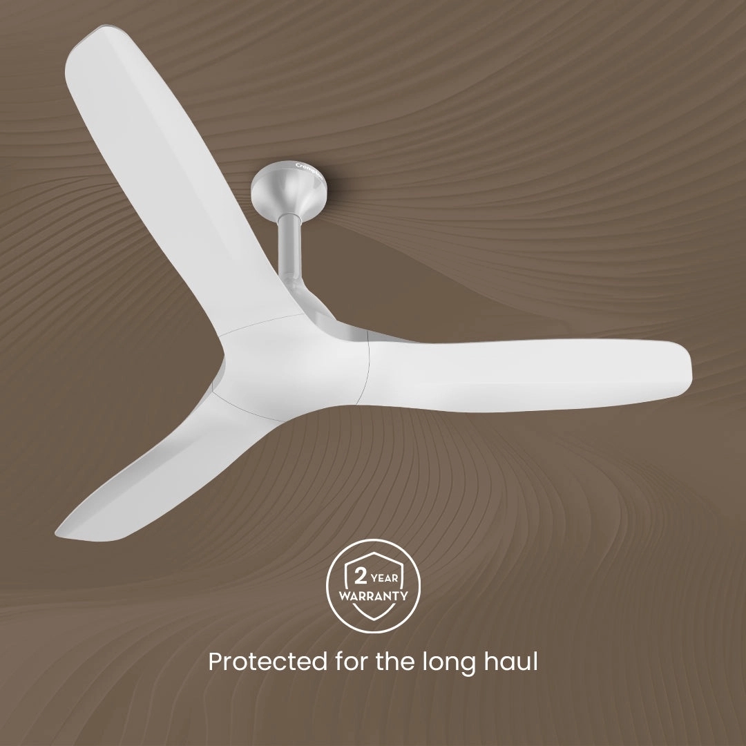 Crompton Silent Pro Fluido Wave 900mm - Conch Cream by Crompton : Colours available: Cream 2 6