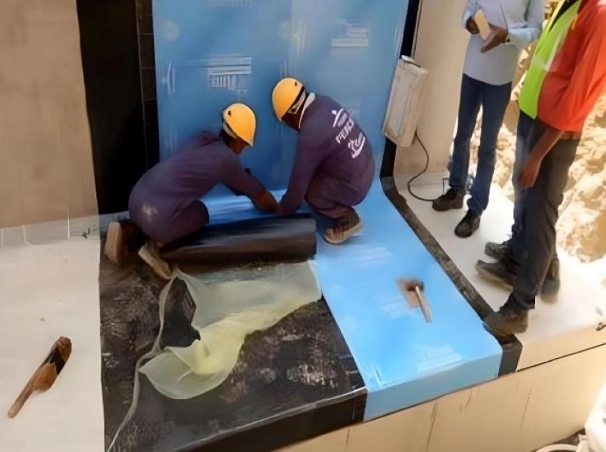 Pidilite Waterproofing - Tanks (Internal Side) - For STP Water Tanks (Vertical Protection) 1