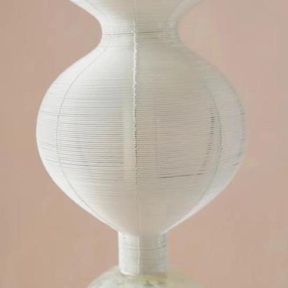 The Living Influence Notto White Column Floor Lamp 3