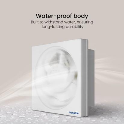 Crompton Ventilus Exhaust Fan by Crompton : Colours available: White 2 3