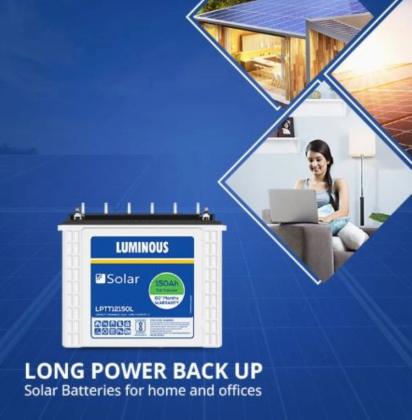 Solar Battery 180AH- LPTT12180L by Luminous 3 2