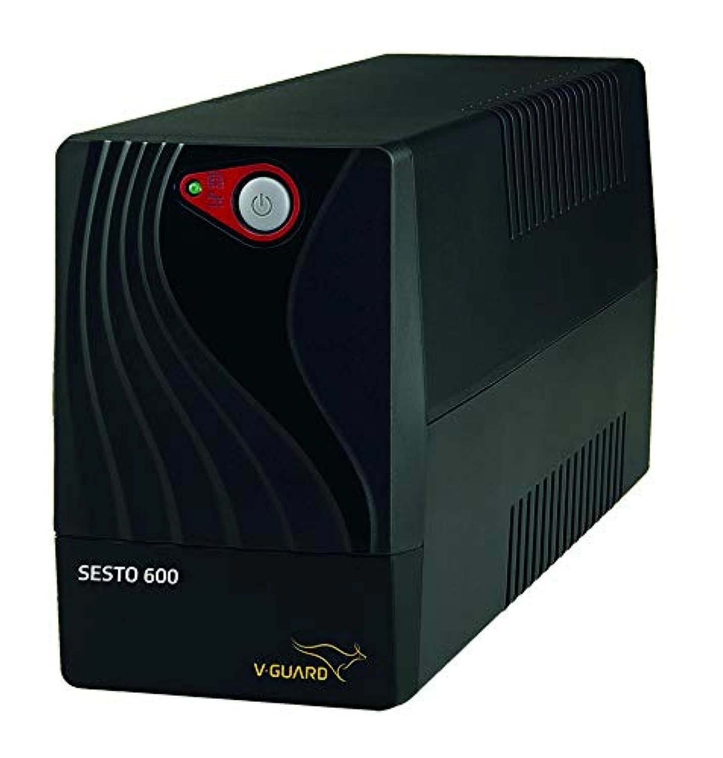 V-Guard Sesto 600 UPS by V-Guard : Colours available: Black
