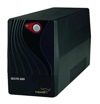 V-Guard Sesto 600 UPS by V-Guard : Colours available: Black