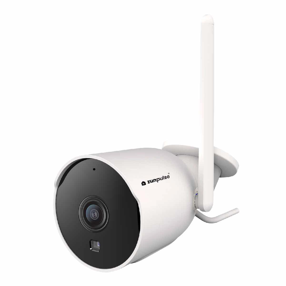 Zunpulse Bullet Smart Camera - 1080P FHD, Motion Detection, 2-Way Audio, Cloud Storagee