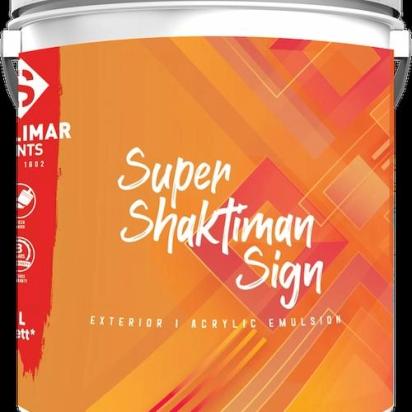 Shalimar Paints Super Shaktiman Sign by Shalimar Paints
