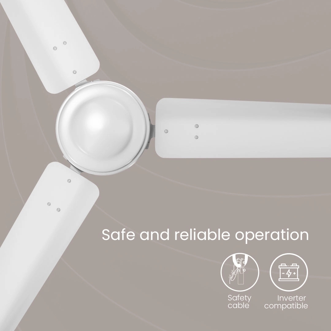 Crompton Hs Plus | Star Rated Ceiling Fan by Crompton : Colours available: White 4 3
