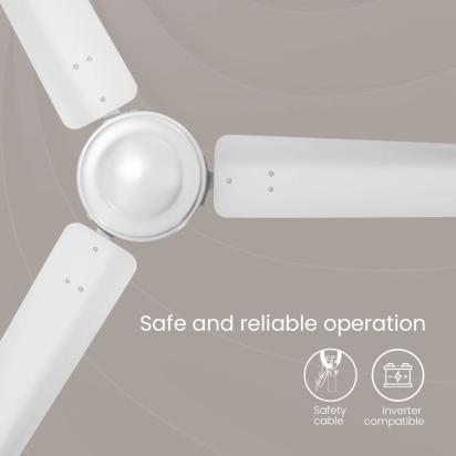 Crompton Hs Plus | Star Rated Ceiling Fan by Crompton : Colours available: White 4 3
