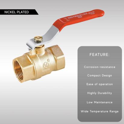 RN Forged Brass Ball Valve by RN Valves : Colours available: Gold 3 2