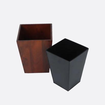 Brick Brown Dwindle Wastebasket by Brick Brown : Colours available: Brown 6 6