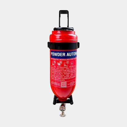 Ceasefire Automatic Fire Extinguishers - ABC Powder (Wall Mounted) by Ceasefire : Colours available: Red 3 4