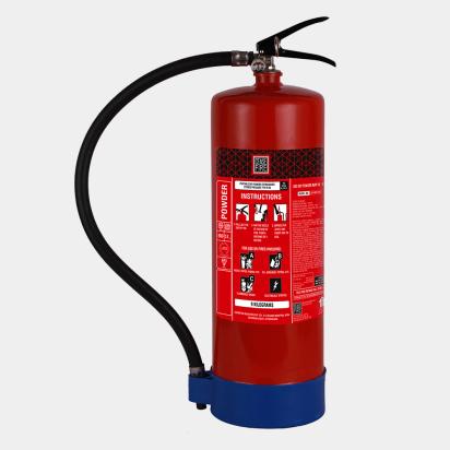 Ceasefire ABC Portable Powder Fire Extinguishers (Map 50) by Ceasefire : Colours available: Red 4 4