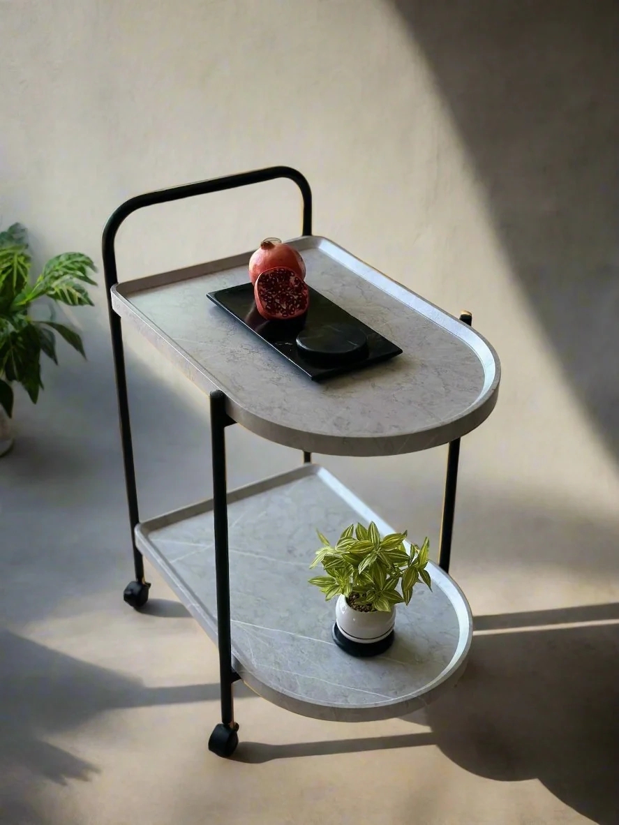 Seoul Utility Trolley - Grey by Mason Home : Colours available: Grey