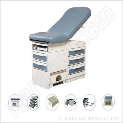 Narang Medical HF1904 : Gynecological Examnation Table by Narang Medical Limited : Colours available: LightSkyBlue