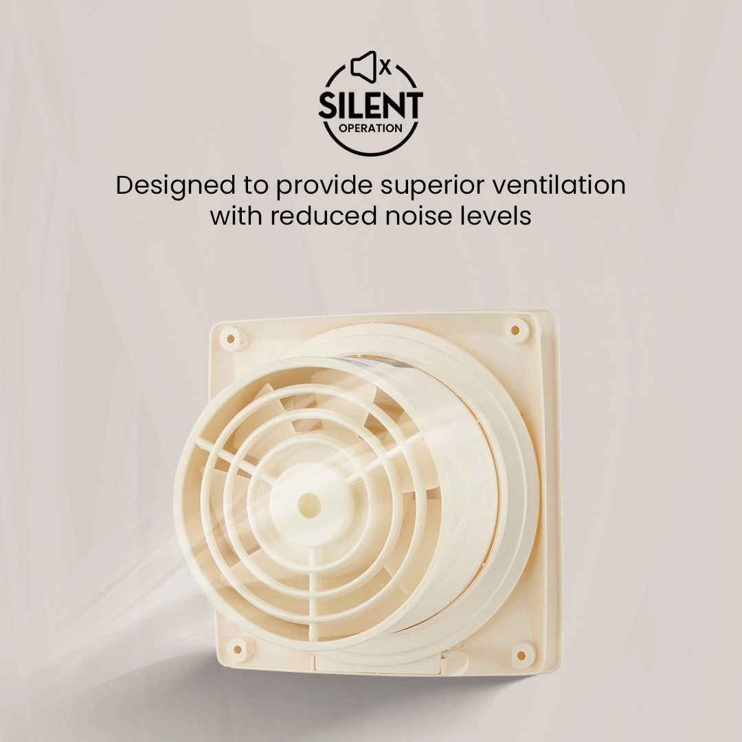 Crompton New Mount Air Exhuast Fan - Ivory by Crompton : Colours available: Ivory 5 2