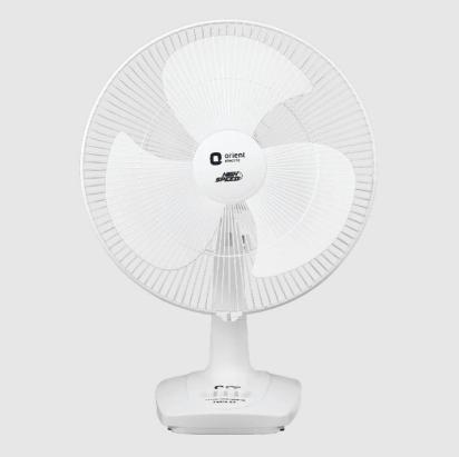 Orient Electric 400MM Table 27 High Speed Table Fan Signal White by Orient Electric : Colours available: White