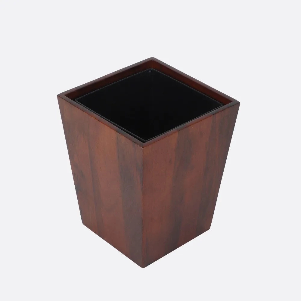 Brick Brown Dwindle Wastebasket by Brick Brown : Colours available: Brown 5 5