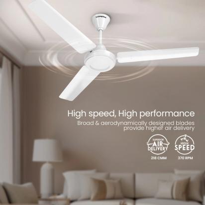 Crompton Hs Plus | Star Rated Ceiling Fan by Crompton : Colours available: White 2 4