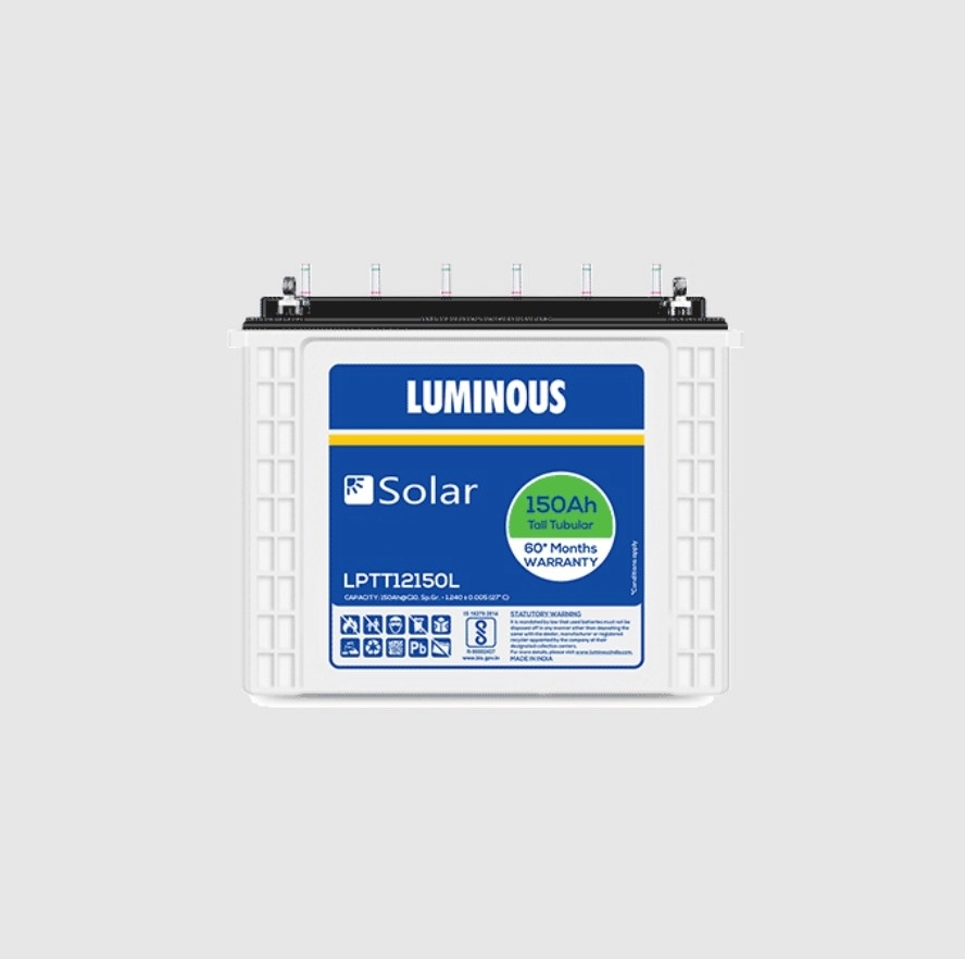 Solar Battery 150 Ah - LPTT12150L by Luminous
