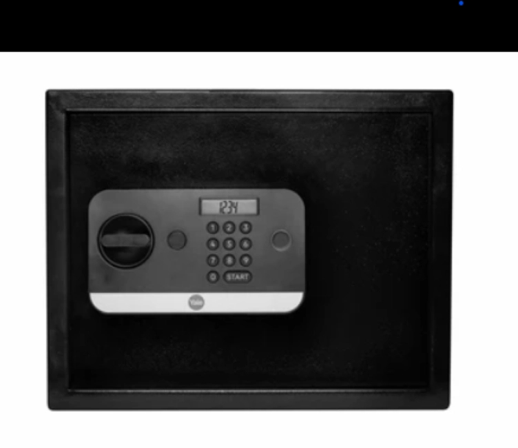 Yale Stellar 250 Biometric Safe Locker With Keypad- Medium by Yale : Colours available: Black